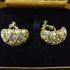 イヤリング(2カラーストーン)