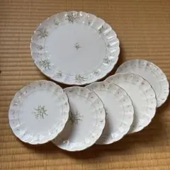 花柄陶磁器食器セットのサムネイル