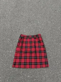 Brooks Brothers Red Fleece チェックプリーツスカート