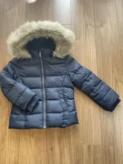 トミーヒルフィガー ネイビー ダウンコート 100