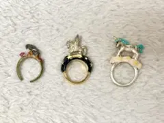 Palnart Pocパルナートポック　指輪セット　ユニコーン、ペガサス、カラスのサムネイル