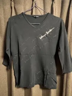 Valenza Sports ブラック Vネック Tシャツ Sのサムネイル