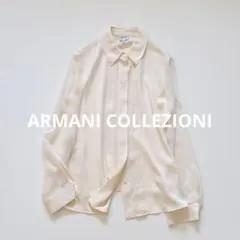 ARMANI COLLEZIONI シルク95% ブラウス シャツ 38のサムネイル