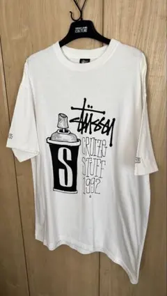 【極美品】STUSSY 05年 25周年記念Tシャツ スプレー缶 XL
