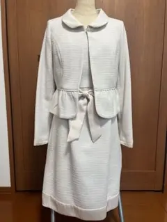 入園式　入学式　卒園式　卒業式セットアップ　ワンピースツイード素材　11号サイズ