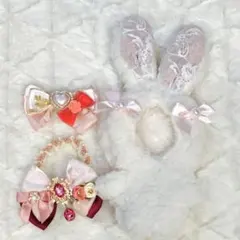 10cm 着ぐるみ　ホワイト　うさ耳　コスマス　ぬい服　あんスタ　うさぎ