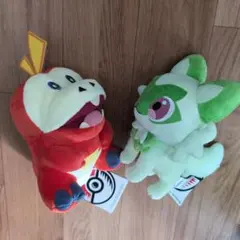 ホゲータ　ニャオハ　ポケモンセンター　ぬいぐるみ