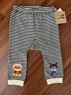 【新品、タグ付き】アンパンマン　タイツ　スパッツ　バイキンマン　90cm