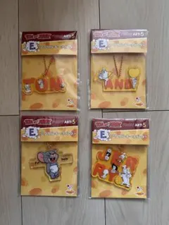 トムとジェリー ファニーアート5 E賞アクリルキーホルダー セット売り