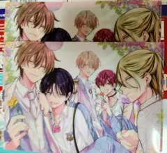 祝♡ミユキ蜜蜂 画業20周年記念 ミユキメンズ大集合クリアファイル 2枚セット
