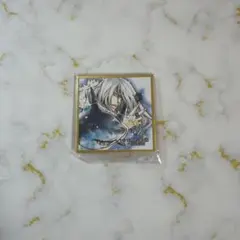 家庭教師ヒットマンREBORN! スクアーロ 豆ガシャ 色紙 天野明展