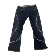 アンドリューマッケンジー ANDRWMACKENZIE Vtg 90's ANDREW MACKENZIE Y2K Washed Avant Garde Denim Jeans