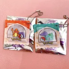 匿名配送／ポケモン／コメダ珈琲／豆菓子風チャーム／ヒトカゲ／フシギダネ／メタモン