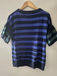 sacai luck / ボーダー コットン ニット セーター チュニック 1 sacai - sacai luck / ボーダー コットン ニット セーター チュニック