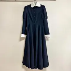 ワンダーパーラー 本物クラシカルメイド服ロング丈Mサイズ 帽子付属