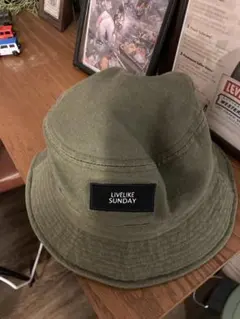 RUBEN オリーブグリーン バケットハット
