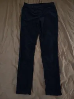 ユニクロ ヒートテック ハイライズ ベルベット レギンスパンツ L ブラック