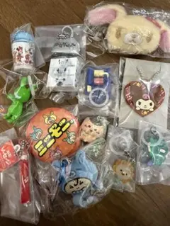 ミニチュアチャーム、めじるしアクセサリー等13点セット