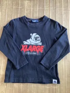 XLARGE 長袖カットソー 110 ブラック