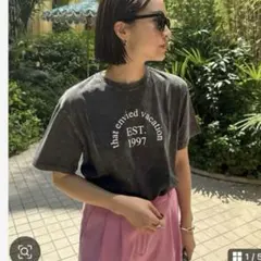 春名亜美さんコラボ ロゴプリントカットソー 神戸レタス　　最終お値下げ　即日発送のサムネイル