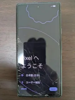 Google Pixel 7a本体 ひび割れ ジャンク SiMフリー 箱、付属