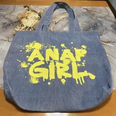 ANAP GIRL トートバック（デニム）のサムネイル
