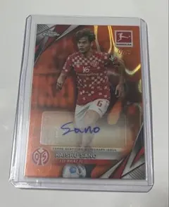 Topps Chrome 佐野海舟 直筆サインカード 50枚限定 - メルカリ