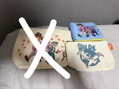 ズートピア2 しまむら　エコバッグ、ポーチ