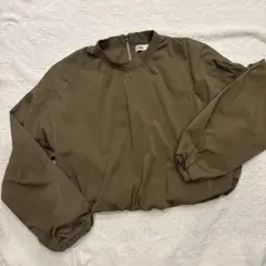 ZARA 長袖ブラウス カーキ XSのサムネイル