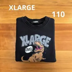 XLARGE トレーナー　110㎝　恐竜　エクストララージキッズ