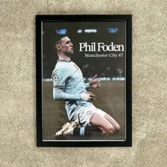 Phil Foden Manchester City ポスター 47 A4