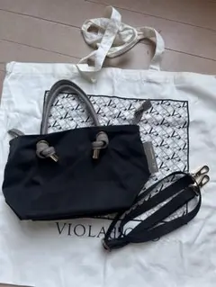 タイムセール　ヴィオラドーロ　2way ショルダー　レザー　ブラック 楽天市場】violad'oro 2way ショルダーバッグ bookの通販