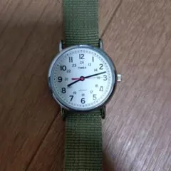 TIMEX ウィークエンダー　カーキ