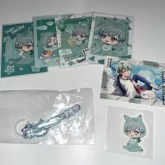 亥清悠 フォトカード ステッカー めじるしアクセサリー セット アイナナ