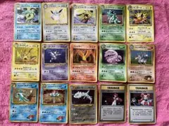 旧裏ポケモンカード キラまとめ売り 18枚セット - メルカリ