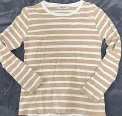 ストライプ 長袖Tシャツ