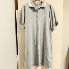Honeys ポロ ワンピース シャツ グレーのサムネイル