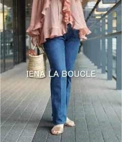【美品】IENA LA BOUCLE デニムフレア5PKパンツのサムネイル