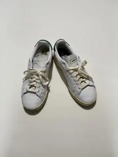 adidas スニーカー 白 ホワイト グリーン メンズ カジュアル