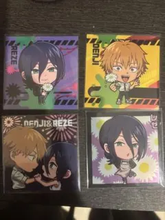 チェンソーマン　ウエハースシール　レゼ　デンジ　セット