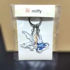 未開封ミッフィー ｍiffy ｍiffy×鳥獣戯画 アクリルキーホルダー