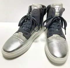 美品「UNITED NUDE」ハラコ切替え サイドジップ スニーカー　42のサムネイル
