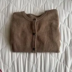 [古着]ブラウン カーディガン