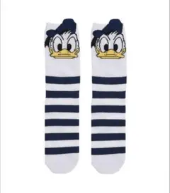 新品☆今季☆Disney ドナルドダック ボーダー ソックス 23-25cmのサムネイル