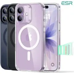 【新品未開封】ESR iPhone 17 ケース クリア 米軍MIL規格