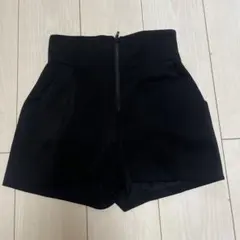 snidel ショート丈 ハーフパンツ ブラック ショーパン ハイウエストのサムネイル