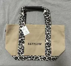 BAYFLOW ヒョウ柄トートバッグ