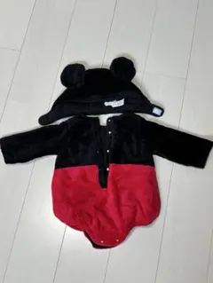 ミッキー風着ぐるみ（黒・赤）