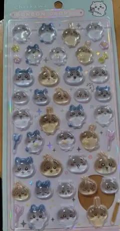 レア！【正規品】ボンボンドロップシール　ちいかわ　ハチワレ　うさぎ　第一弾