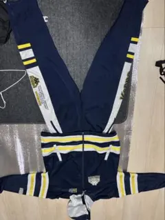 Kappa ジャージ ネイビー/イエロー